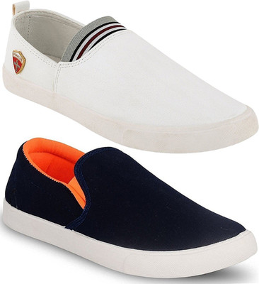 

Long Walk Casual Shoes Pack of 2 For Men(Multicolor, White::orange