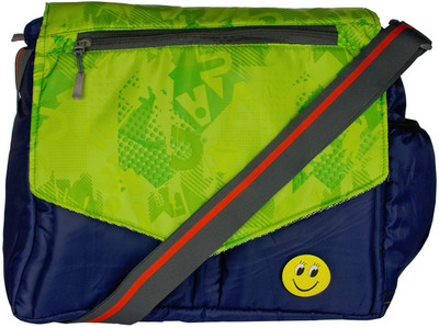 

JG Shoppe Men & Women Casual Green, Blue Nylon Messenger Bag, Blue;green