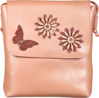 

Alee Women Casual Beige Leatherette Sling Bag