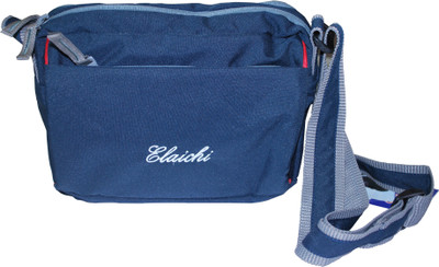 

Elaichi Men & Women Casual Blue Denim Sling Bag