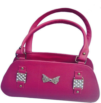 

Fashion Global Women Casual Pink Synthetic Leather Hand-held Bag