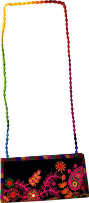 

Lelys Women Casual Multicolor Cotton Sling Bag