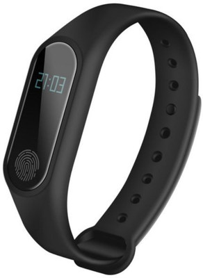 

True Store M2 Waterproof Smart Fitness Band Supported All Smart & Android phone(Black Strap, Size : Free Size)
