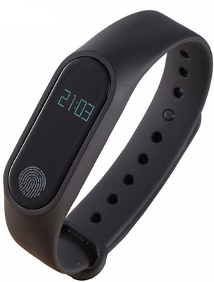 

True Store Waterproof M2 Smart Fitness Band with Activity Tracker, Heart Rate Monitor Compatible with All Smart Phones(Black Strap, Size : Free Size)