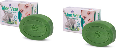 

TCM Aloe Vera Moisturising Soap Combo Pack 2(100 g)