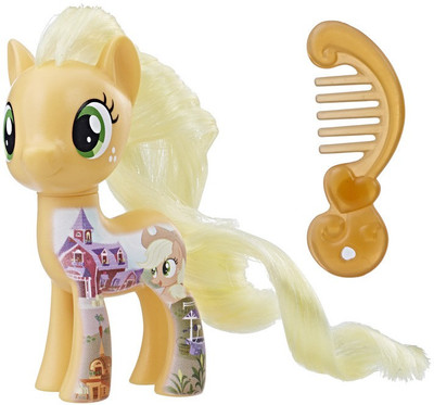 

My Little Pony My Little Pony the Movie all about Applejack Doll - 12.7 cm(Yellow)