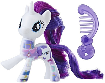 

Hasbro My Little Pony the Movie all about Rarity Doll - 12.7 cm(Multicolor)