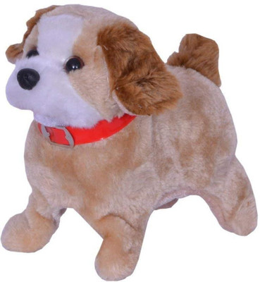 

Effe Shoppe Fantastic Soft Toy Puppy - 18 cm(White, Brown), Brown;white