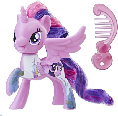 

Hasbro My Little Pony the Movie all about Princess Twilight Sparkle Doll - 12.7 cm(Pink)