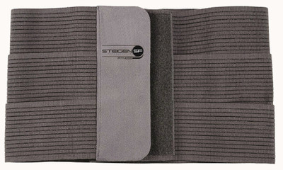 

STEIGEN FITNESS ABDOMINAL SUPPORT / ABDOMINAL BELT (40 TO 44 INCHES) GREY Abdomen Support (XL, Grey)