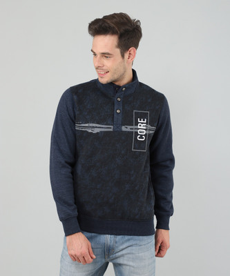 Full Sleeve Printed Men Sweatshirt 