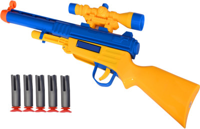 

VRV Best AIR FLYING MILITARY TOY GUN for Kids(Multicolor)