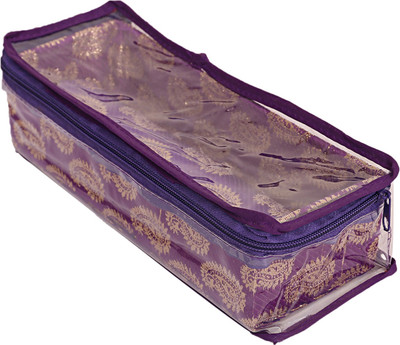 

kuber industries Wooden 1 Rod Bangle Box (Purple) Set of 1 Pc Bangle box Vanity Box(Purple)
