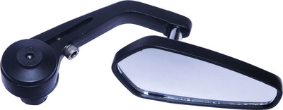Golden Fox Manual Rear View Mirror, Driver Side For Royal Enfield Classic 500, Classic Chrome, Classic 350, Electra Delux, Thunderbird 350(Right, Left)