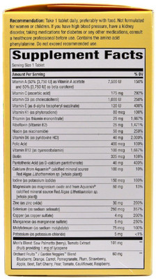 

Nature's Way Nature's Way, Alive! Once Daily, Men's Multi-Vitamin, 60 Tablets(60 No)