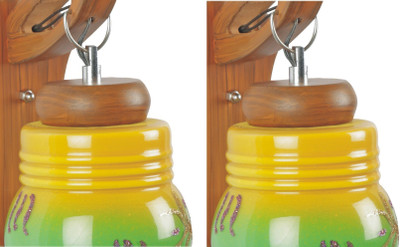 Somil Pendant Wall Lamp Without Bulb(Pack of 2)