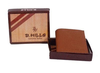 

B Hills Men Casual Tan Artificial Leather Wallet(4 Card Slots), Brown