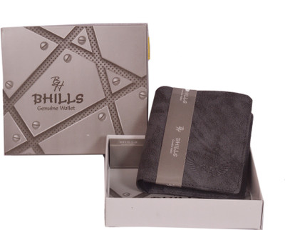 

B Hills Men Casual Brown Artificial Leather Wallet(4 Card Slots), Black
