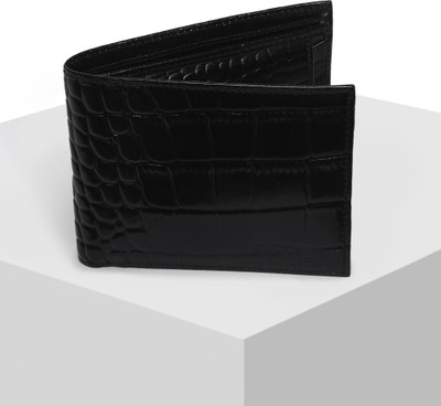 

Ducati Men Black Genuine Leather Wallet(3 Card Slots)