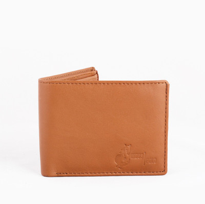

Induspolo Men Casual Tan Genuine Leather Money Clip(8 Card Slots), Ip005tan