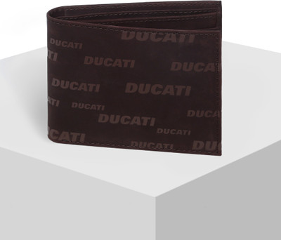 

Ducati Men Brown Genuine Leather Wallet(4 Card Slots)