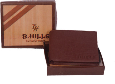 

B Hills Men Formal Brown Artificial Leather Wallet(4 Card Slots)