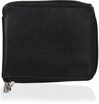 

FOSSO Men Black Artificial Leather Wallet(6 Card Slots)