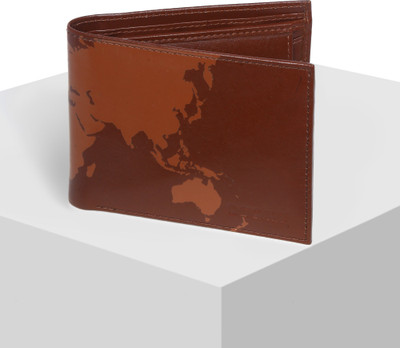 

Ducati Men Brown Genuine Leather Wallet(3 Card Slots)