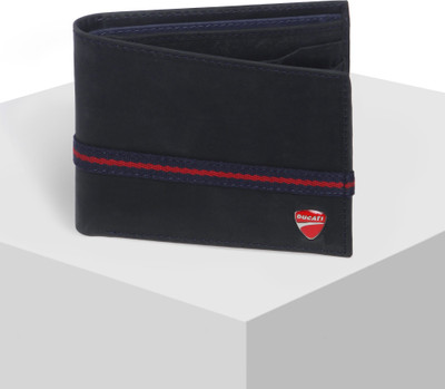 

Ducati Men Grey Genuine Leather Wallet(5 Card Slots)
