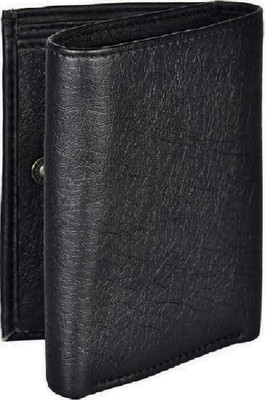 

DELMA Men Casual Black Artificial Leather Wallet(5 Card Slots)