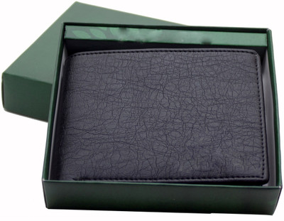 

NiETz Men Casual Black Artificial Leather Wallet(10 Card Slots)