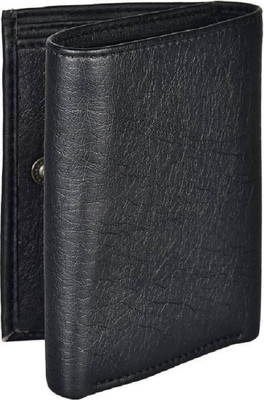 

BAGEERA Men Formal Black Artificial Leather Wallet(6 Card Slots)