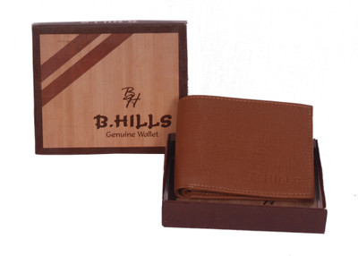 

B Hills Men Casual Brown Artificial Leather Wallet(4 Card Slots)