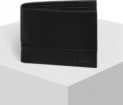 

Ducati Men Black Genuine Leather Wallet(5 Card Slots)