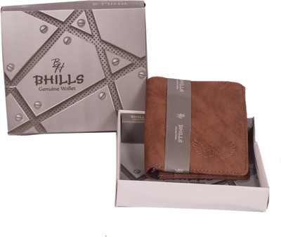 

B Hills Men Casual Brown Artificial Leather Wallet(4 Card Slots)
