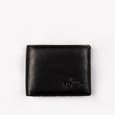 

Induspolo Men Casual Black Genuine Leather Money Clip(8 Card Slots), Ip001black