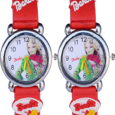

Arihant Retails Barbie Kids Watch AR-18 (Also best for Birthday gift and return gift for kids) Pack of 2, Watch - For Boys & Girls