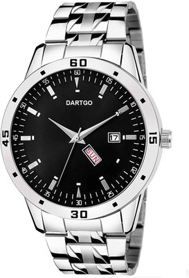 DartGo Day and Date Display AL-2035 Professional Attractive Chaser Analog Watch - For Men