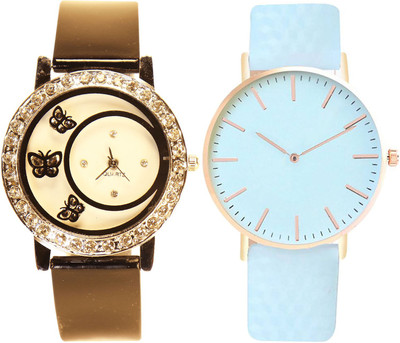

NEUTRON Contemporary Formal Butterfly Black And White Color Combo Watch (G106-G192) For Girls And Women Watch - For Girls