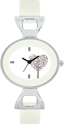Greenleaf VAL32 Analog Stylish White Girl's Wrist Watch - For Women