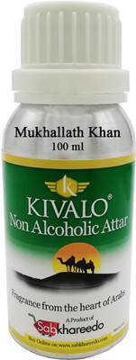 

Kivalo Pure Original MukhallathKhan Fragrance 100 Gms Non Alcoholic Attar Floral Attar(Zafari)