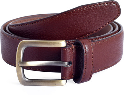 

Lino Perros Men Casual Brown Artificial Leather Belt