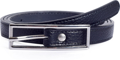 

Lino Perros Women Casual Blue Artificial Leather Belt, Black