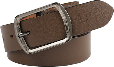 

Skylarker Men Casual Brown Genuine Leather Belt