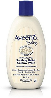 

Aveeno Baby Soothing Relief Creamy Wash Fragrance Free(236 ml)
