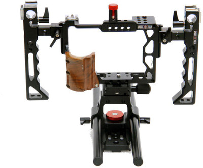 

Shootvilla Camera cage with Two Handles for Handheld Working + Rod Adapter SV-A72CHH-A Camera Rig