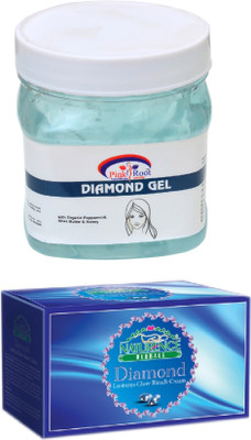 

Pink Root DIAMOND GEL 500ML WITH NATURENCE DIAMOND BLEACH 200G(Set of 2)