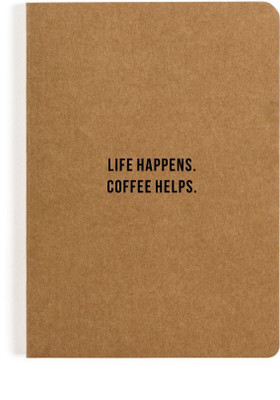 

Flipkart SmartBuy A6 Notebook(LIFE A6 RULED NOTEBOOK, Brown)