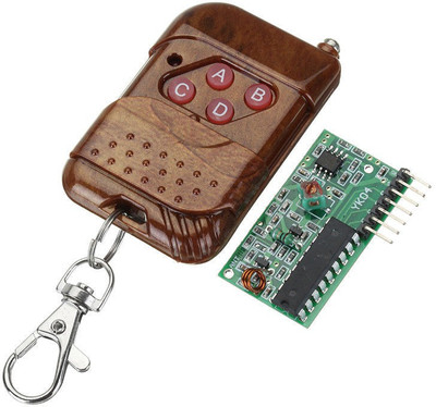 

TECHNOLOGYBAZAR IC 2262/2272 4Channel 315MHZ Key Wireless Remote Control Kits Receiver module Educational Electronic Hobby Kit