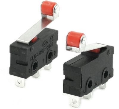 

TECHNOLOGYBAZAR 3 Pieces - Micro Limit Switch with Roller for CNC 3D Printer RepRap Prusa DIY Educational Electronic Hobby Kit